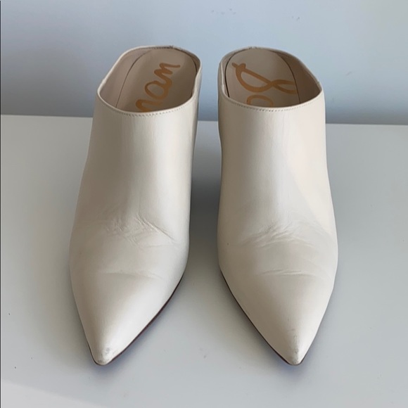 Sam Edelman Cream Mule Clogs - sz 8.5 - Picture 6 of 9
